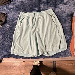 Men’s light blue lululemon shorts size M